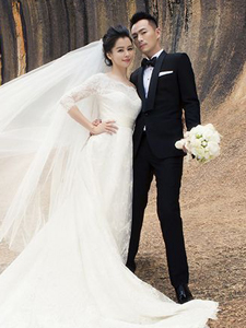徐若瑄晒婚纱照 不老女神终于结婚了